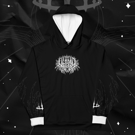 Gravesinger (White Edition) All-Over Print Hoodie