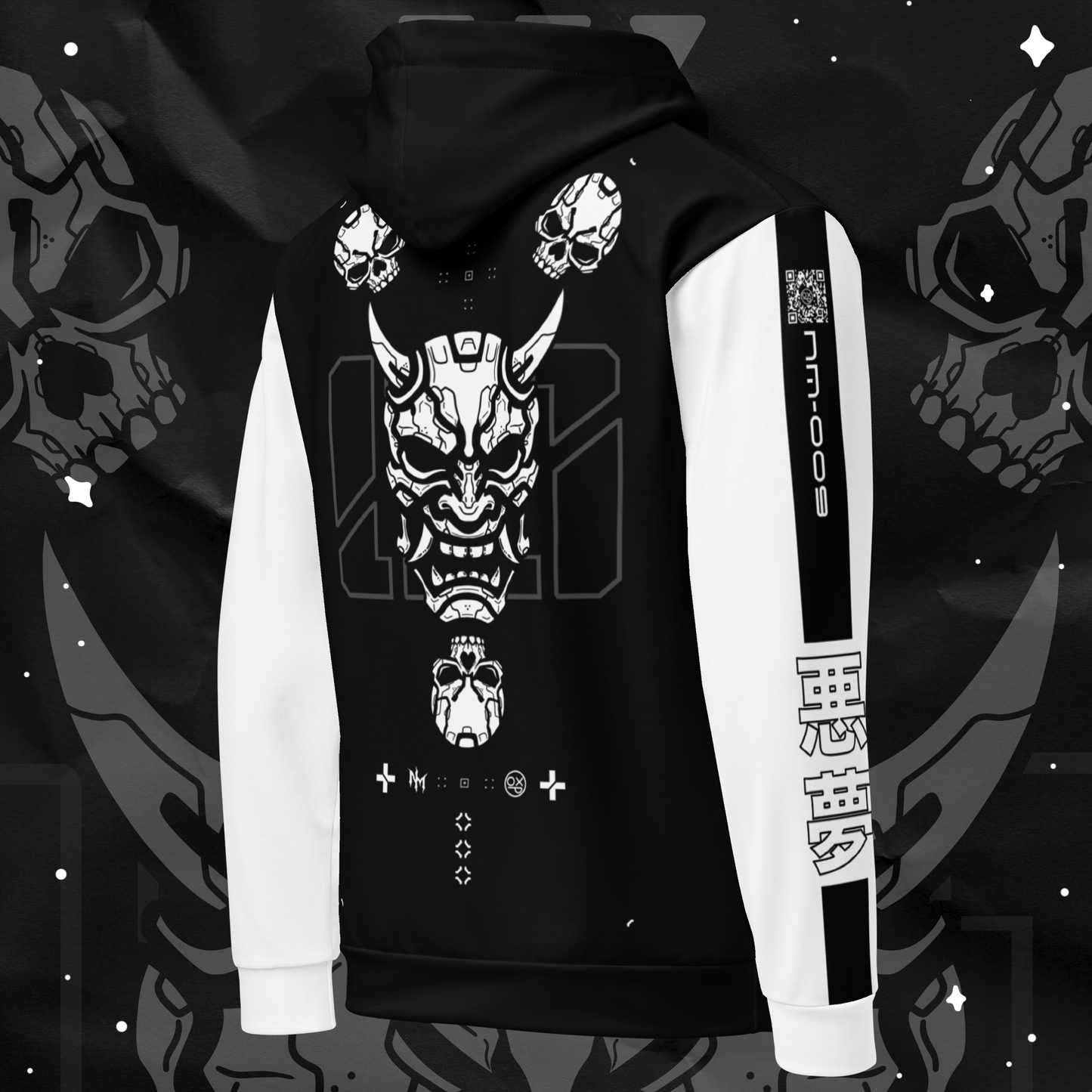 YXN All-Over Print Hoodie