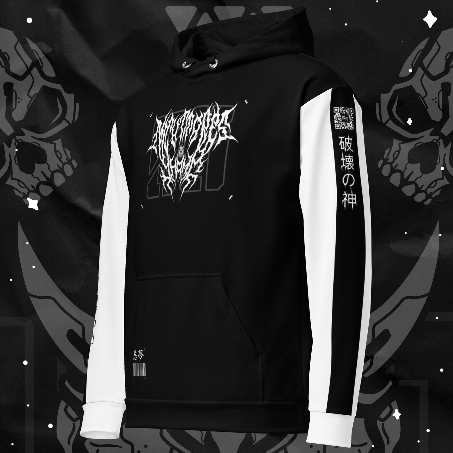 YXN All-Over Print Hoodie