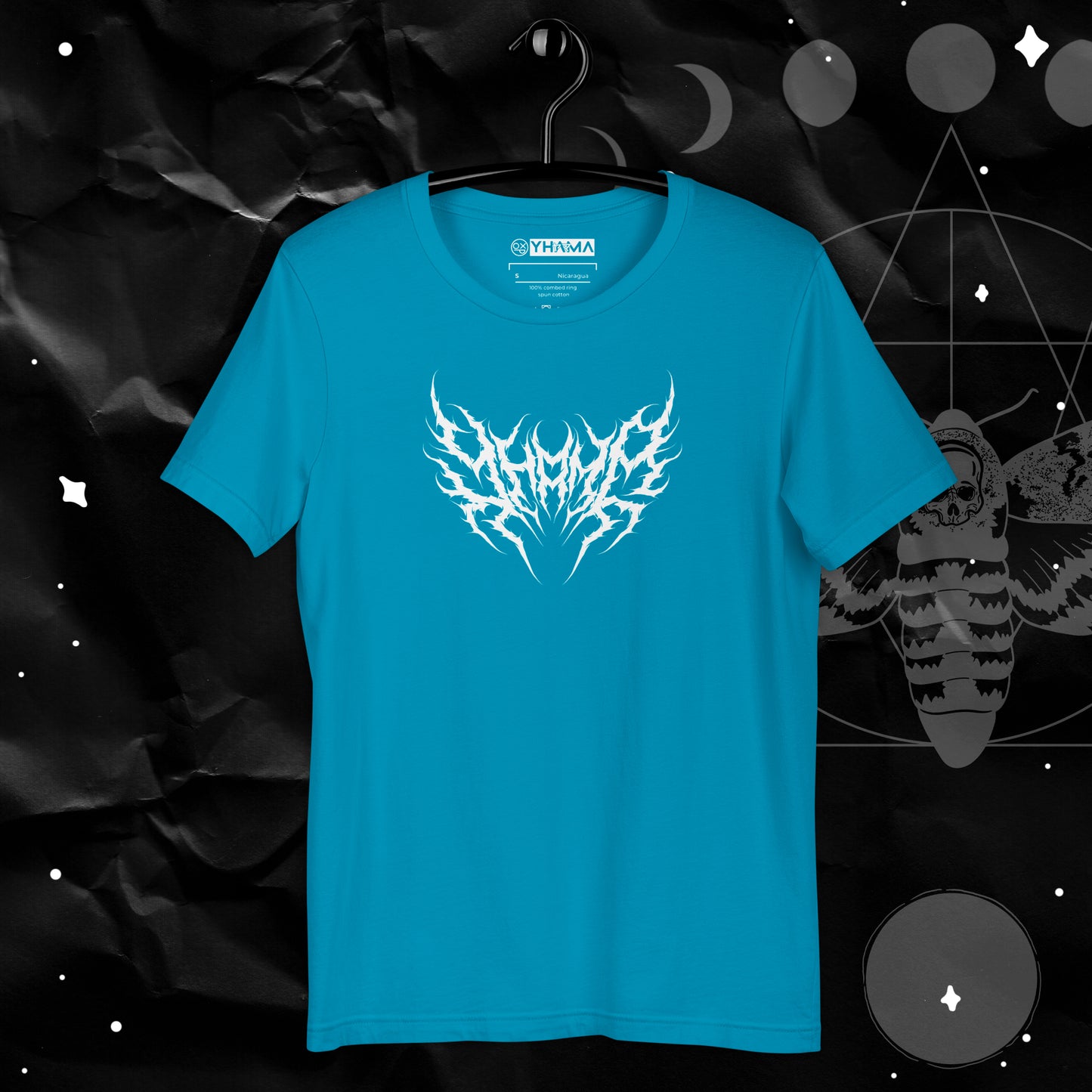 Yhama Metal Logo (Death Moth) Unisex T-Shirt