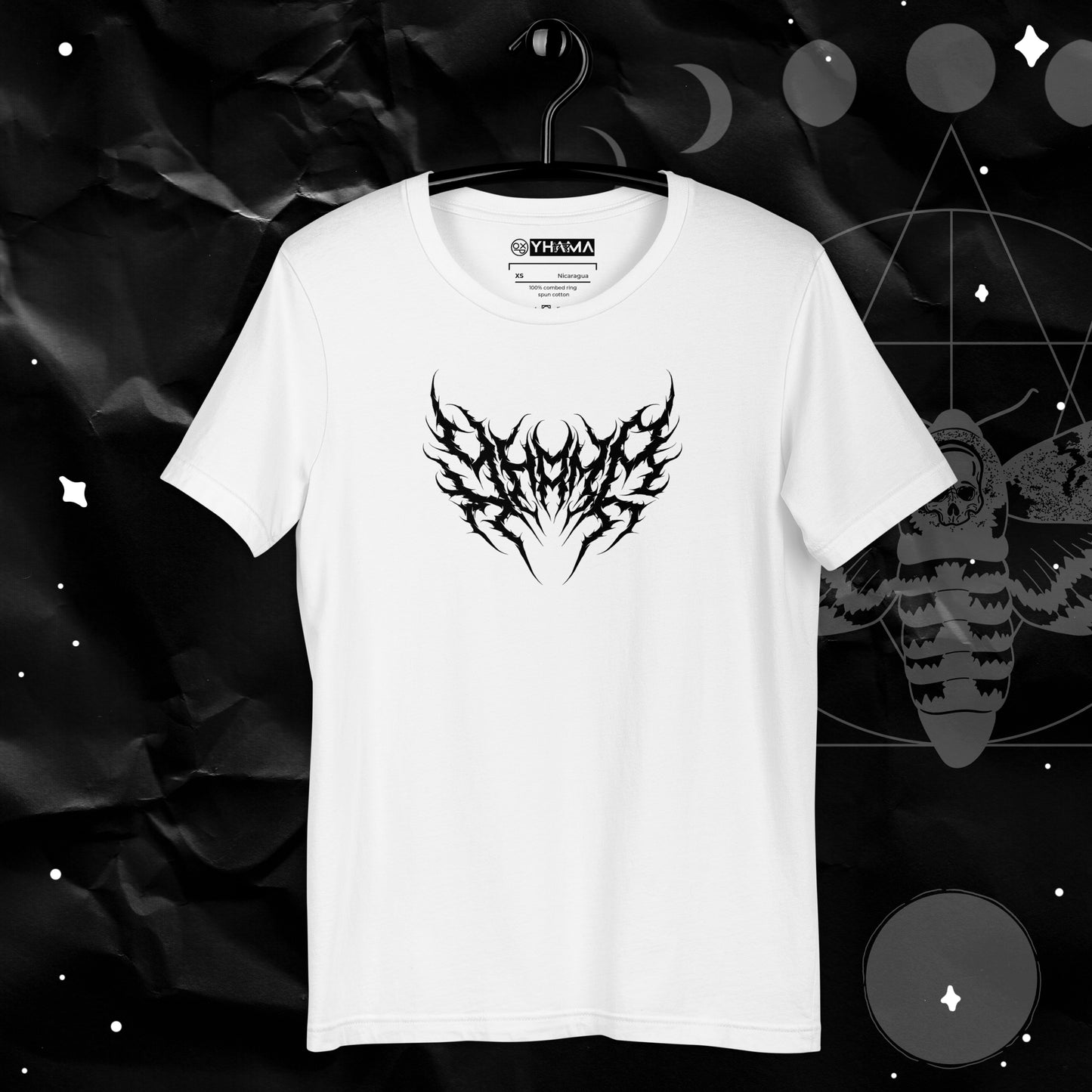 Yhama Metal Logo (Death Moth) Unisex T-Shirt
