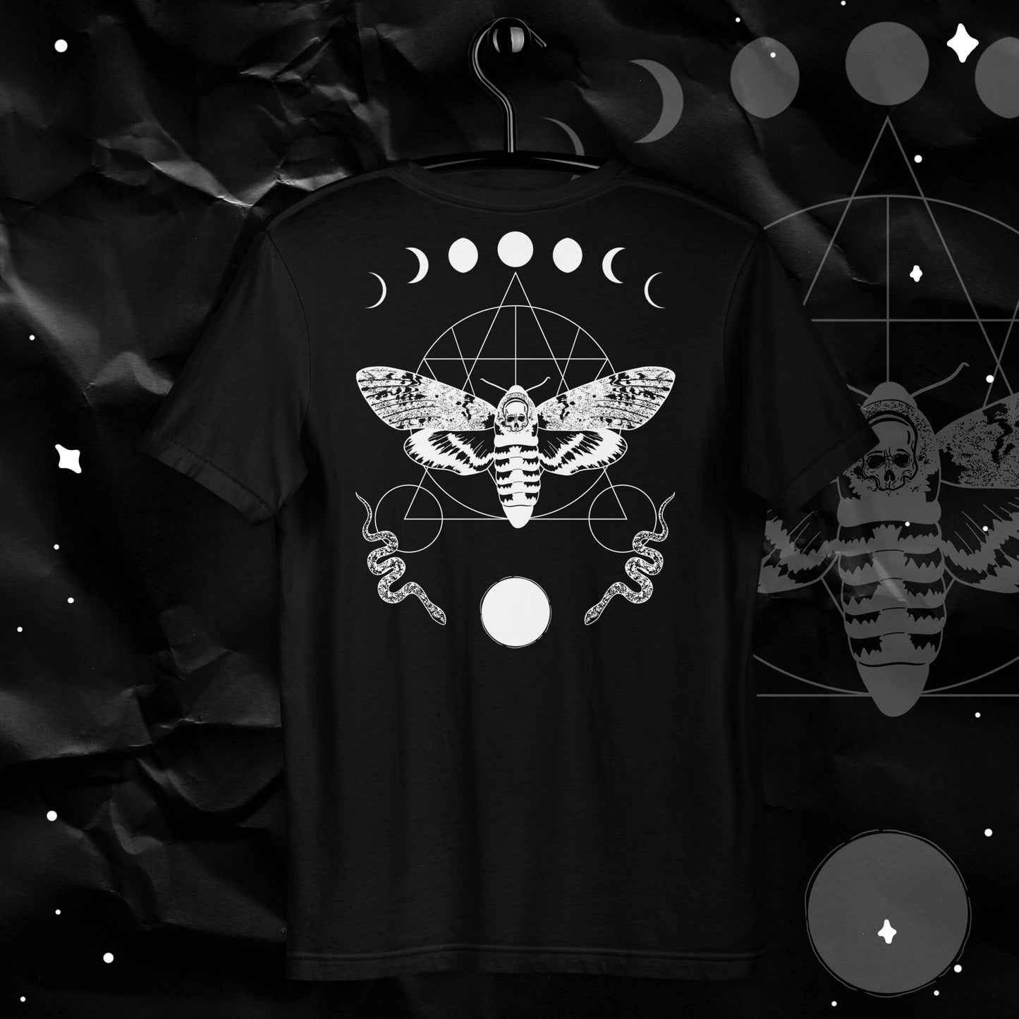 Yhama Metal Logo (Death Moth) Unisex T-Shirt
