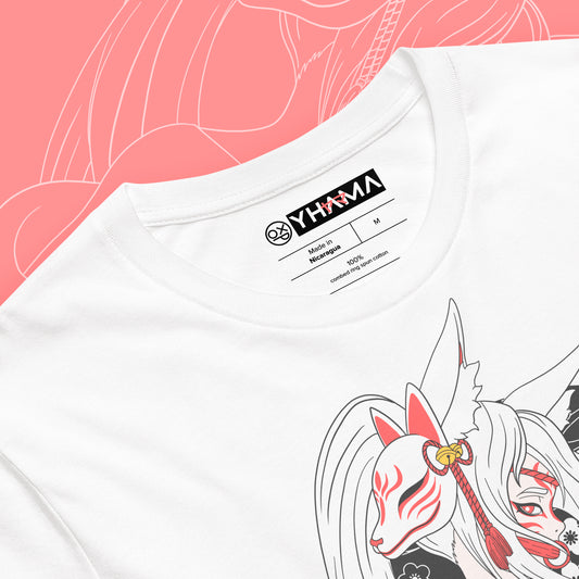 Kitsune Unisex T-Shirt - Yhama Clothing