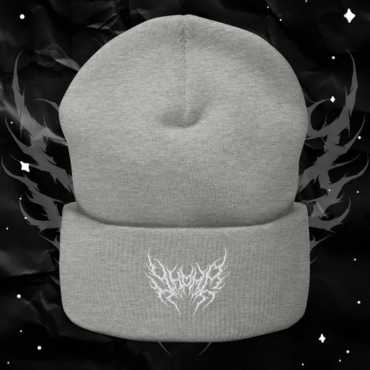 Yhama Metal Logo Cuffed Beanie