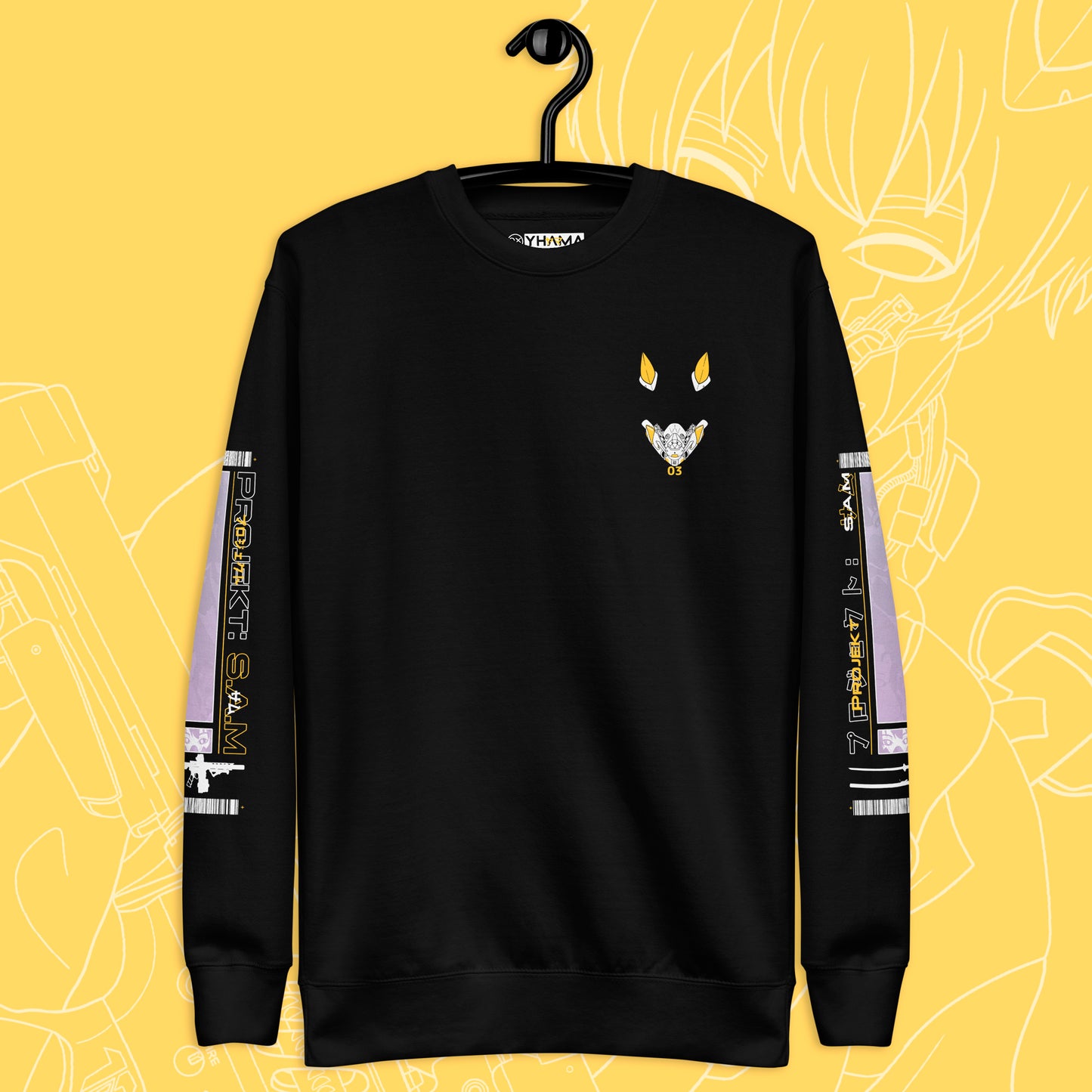 Projekt: S.A.M Unisex Sweatshirt - Yhama Clothing
