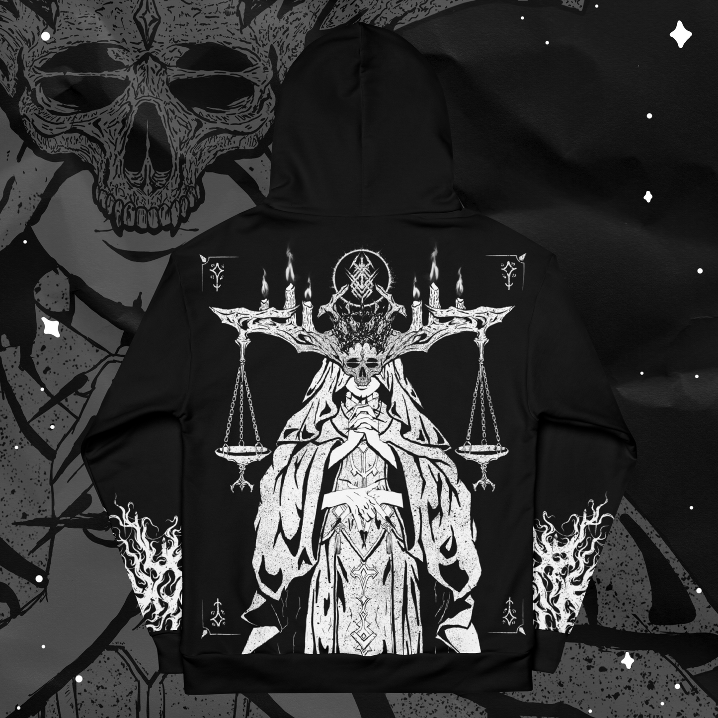 Death Empress All-Over Print Hoodie