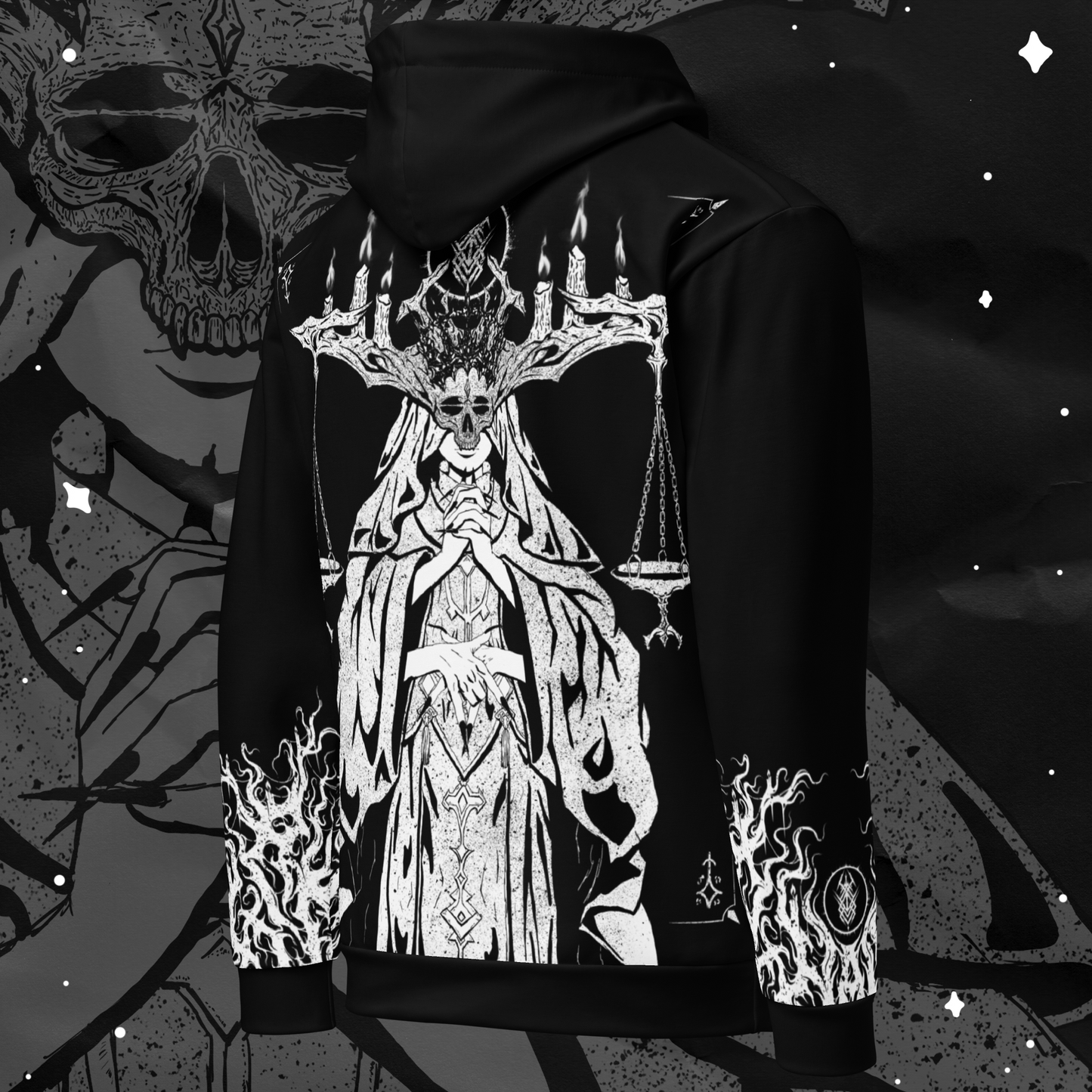 Death Empress All-Over Print Hoodie