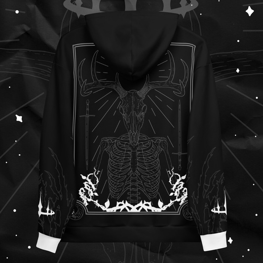 Gravesinger (White Edition) All-Over Print Hoodie