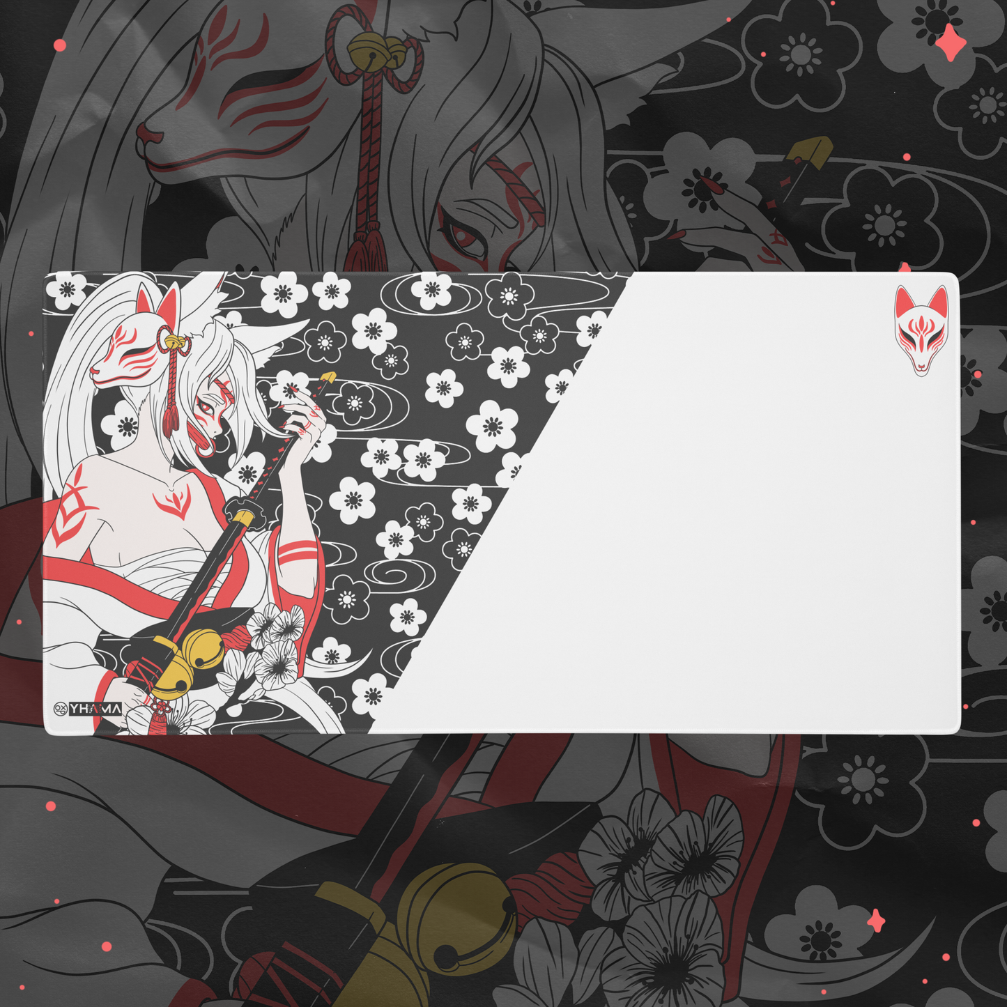 Kitsune Desk Mat