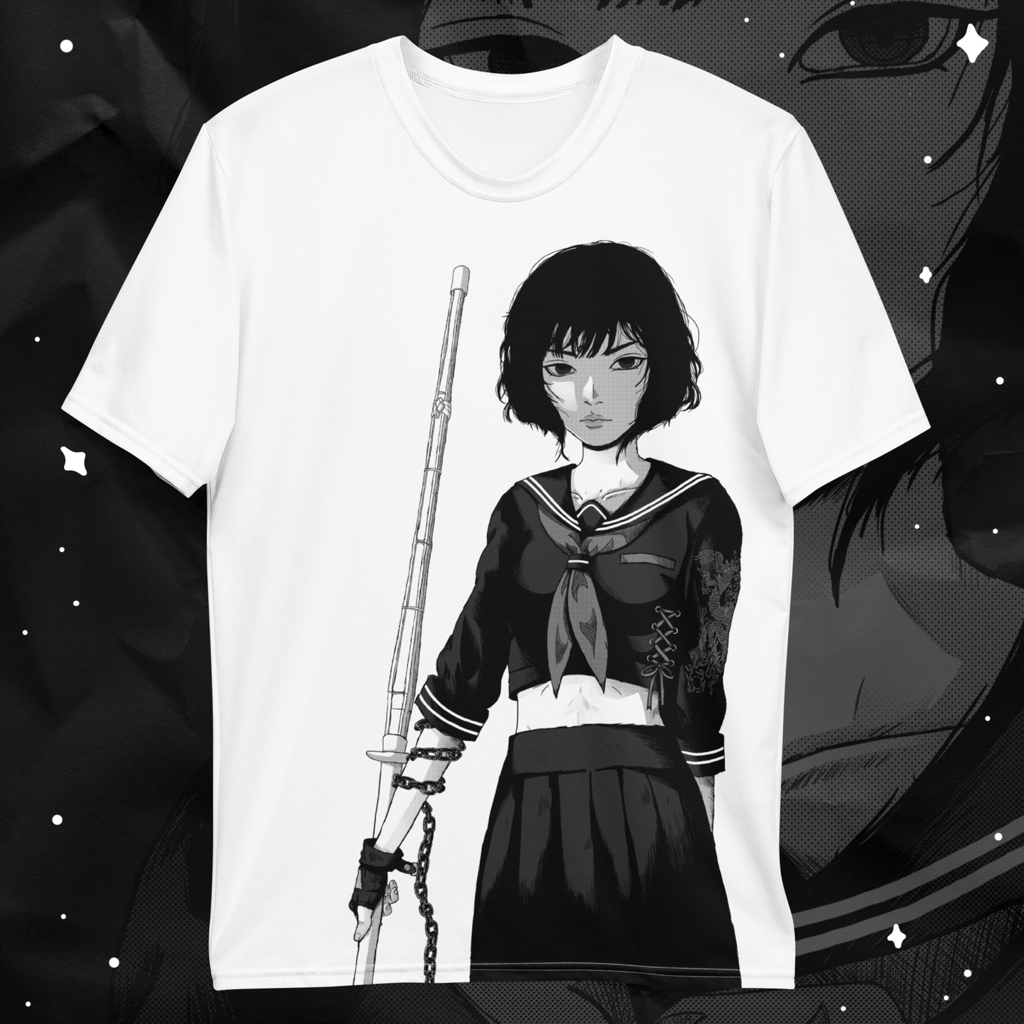 SUKEBAN All-Over Print T-Shirt