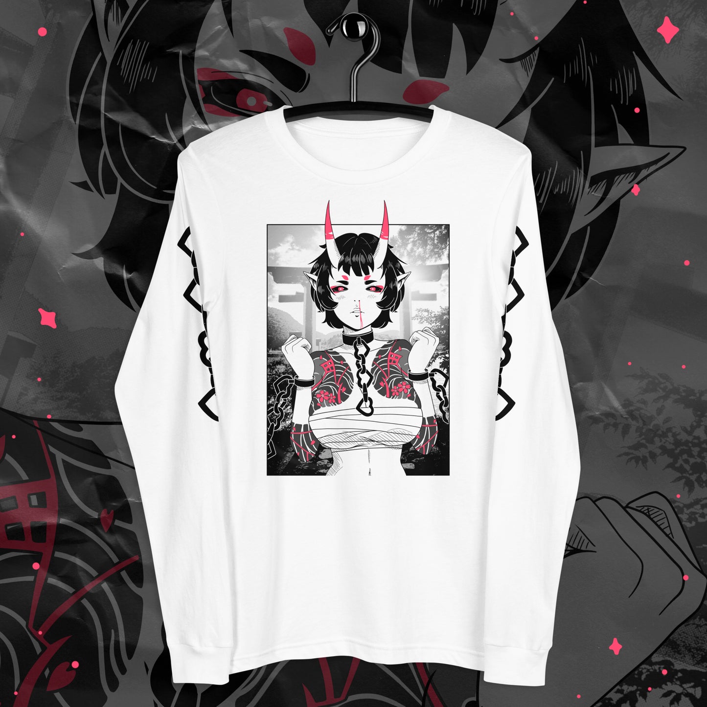 Aka Oni Unisex Long Sleeve