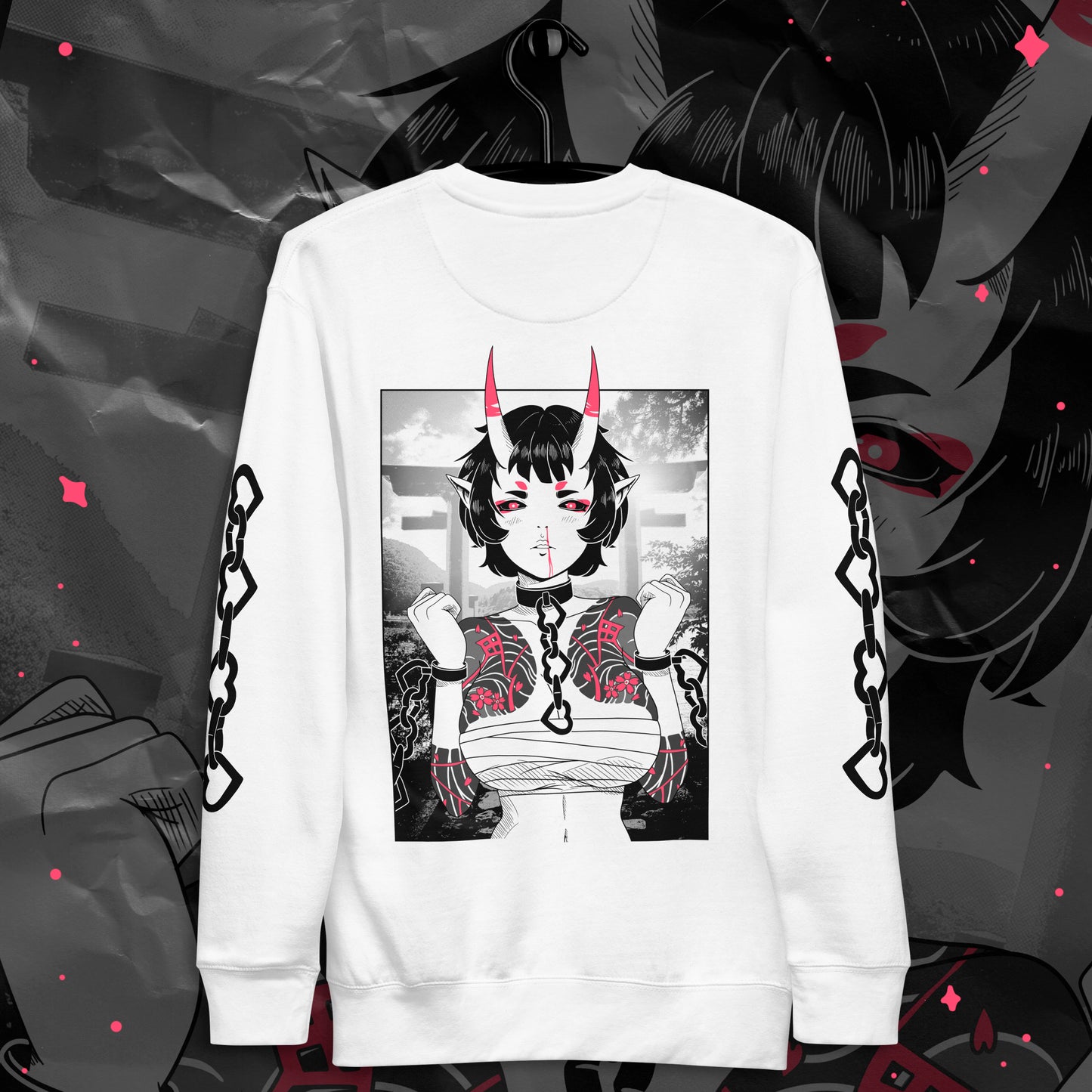 Aka Oni Unisex Sweatshirt