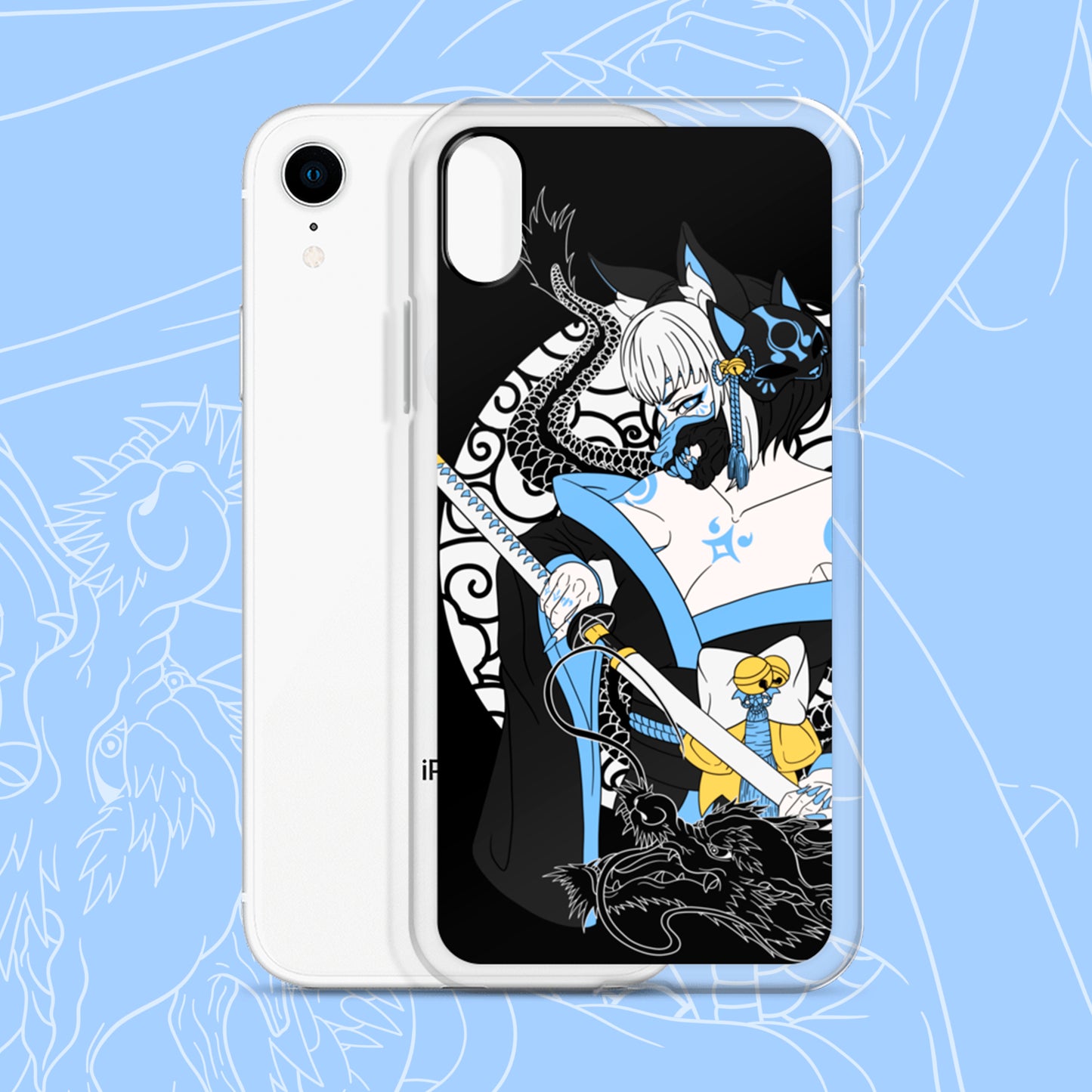 Black Kitsune iPhone® Case