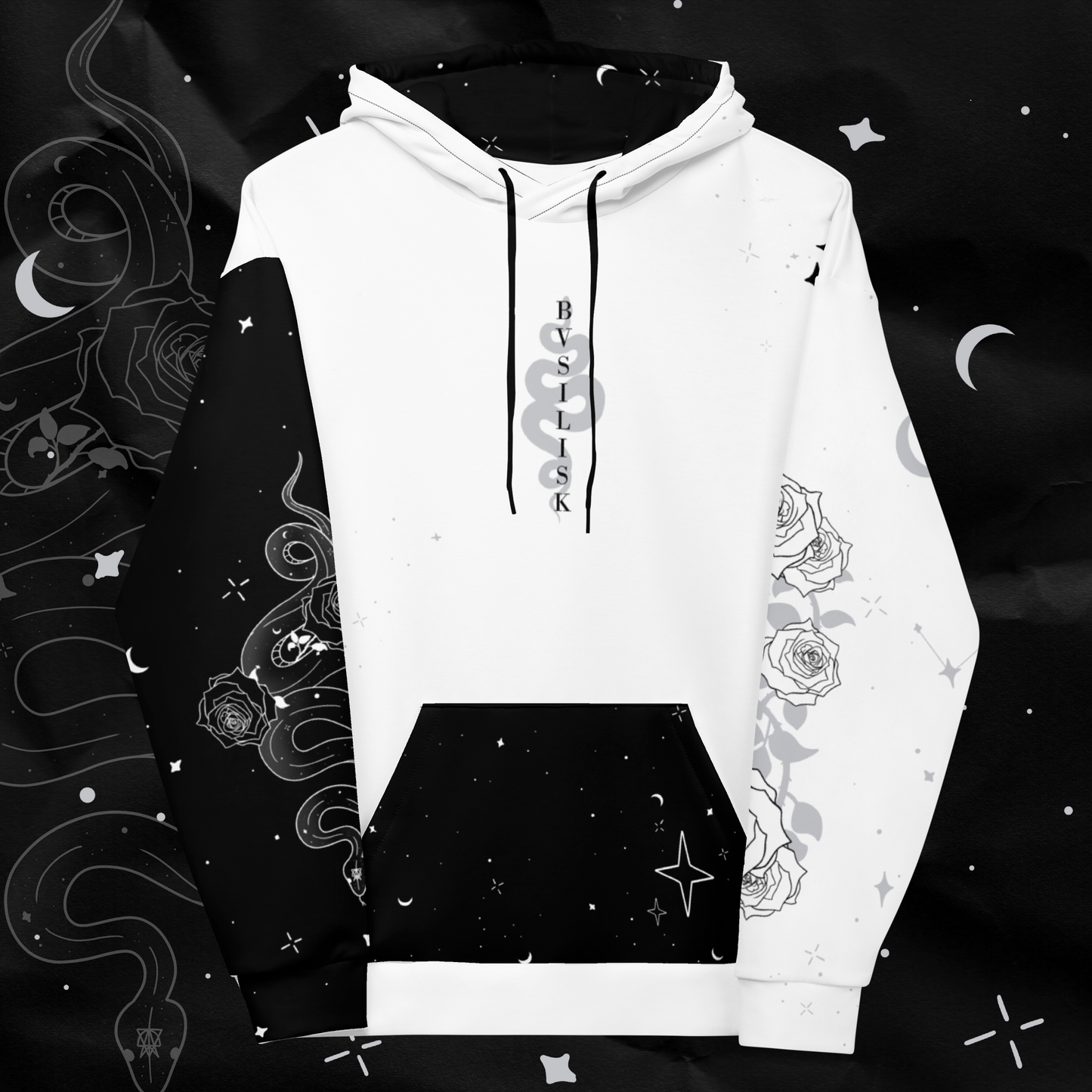 BVSILISK All-Over Print Hoodie