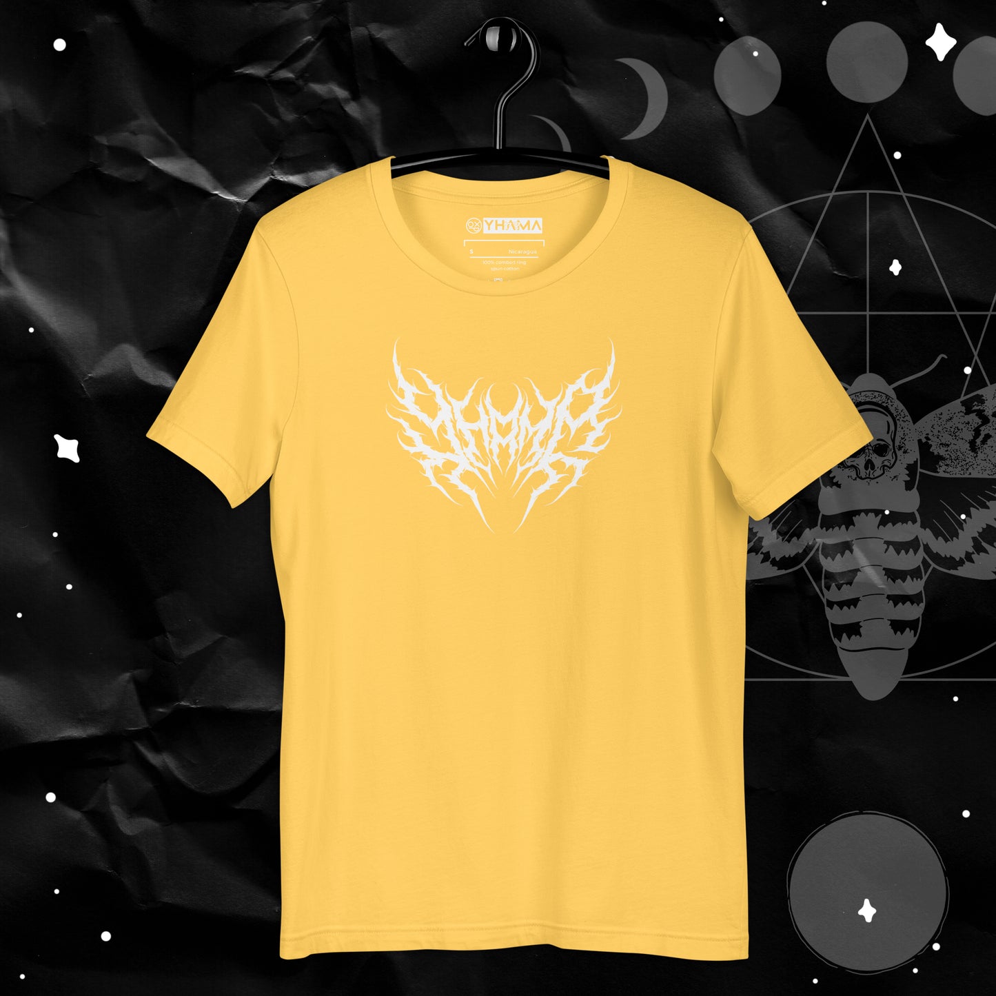 Yhama Metal Logo (Death Moth) Unisex T-Shirt