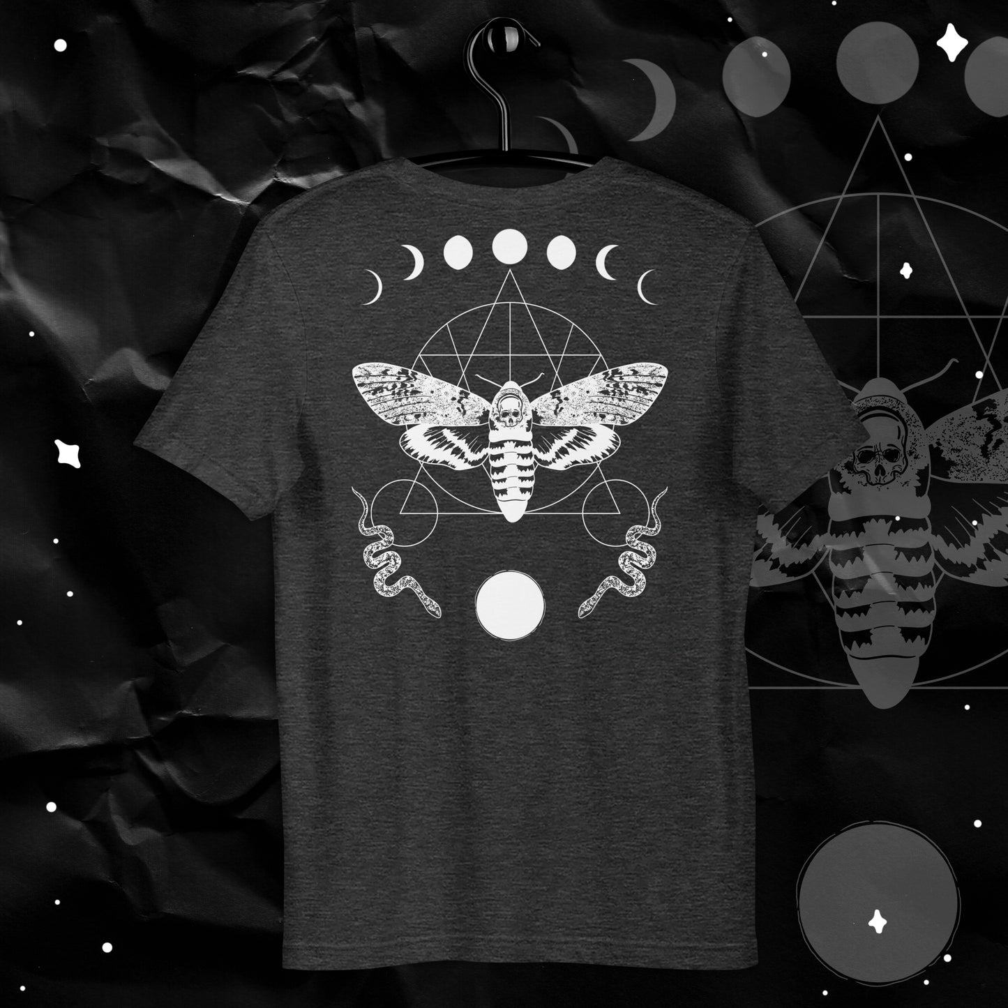 Yhama Metal Logo (Death Moth) Unisex T-Shirt