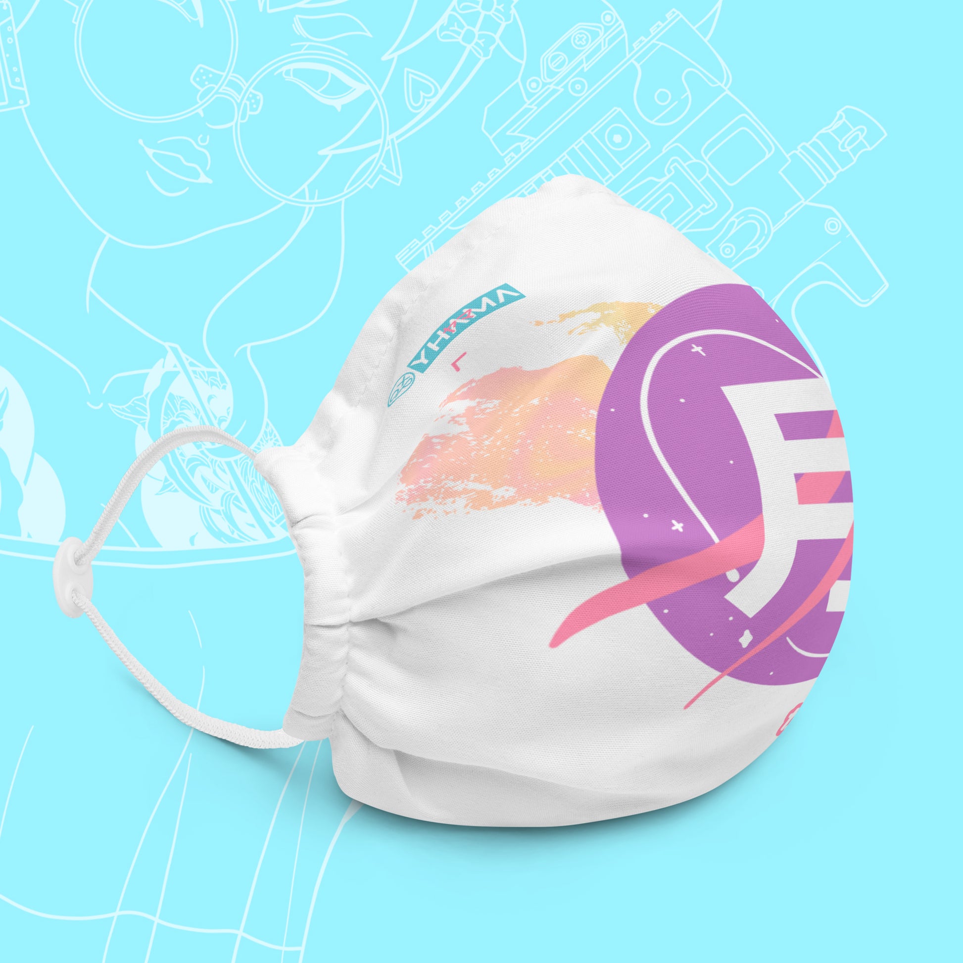 Kawaii Gunner Face Mask - Yhama Clothing