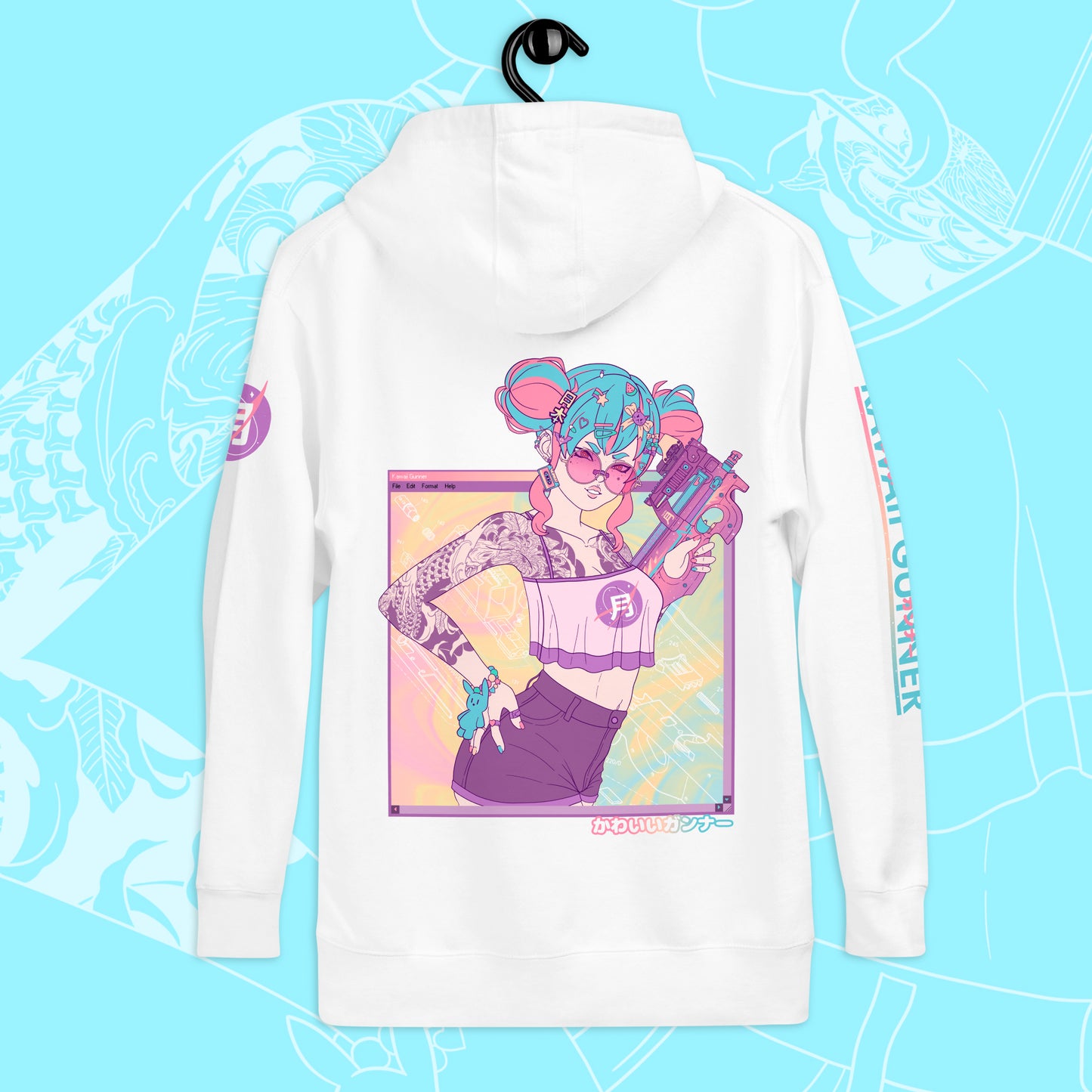 Kawaii Gunner Unisex Hoodie - Yhama Clothing