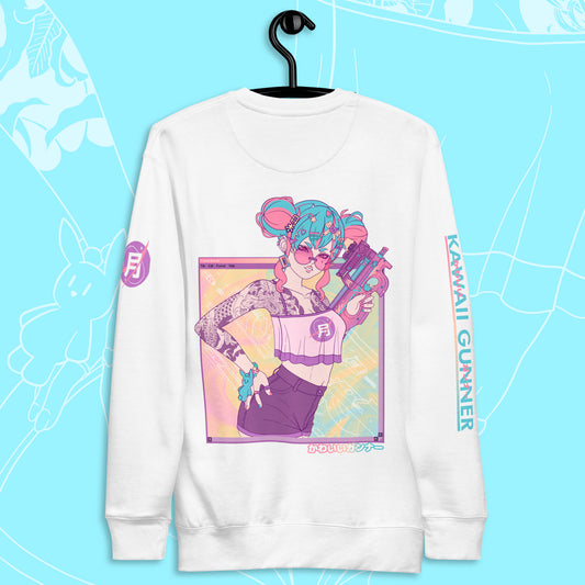 Kawaii Gunner Unisex Sweatshirt - Yhama Clothing