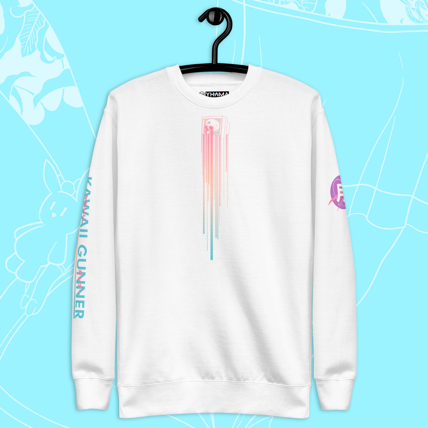 Kawaii Gunner Unisex Sweatshirt - Yhama Clothing