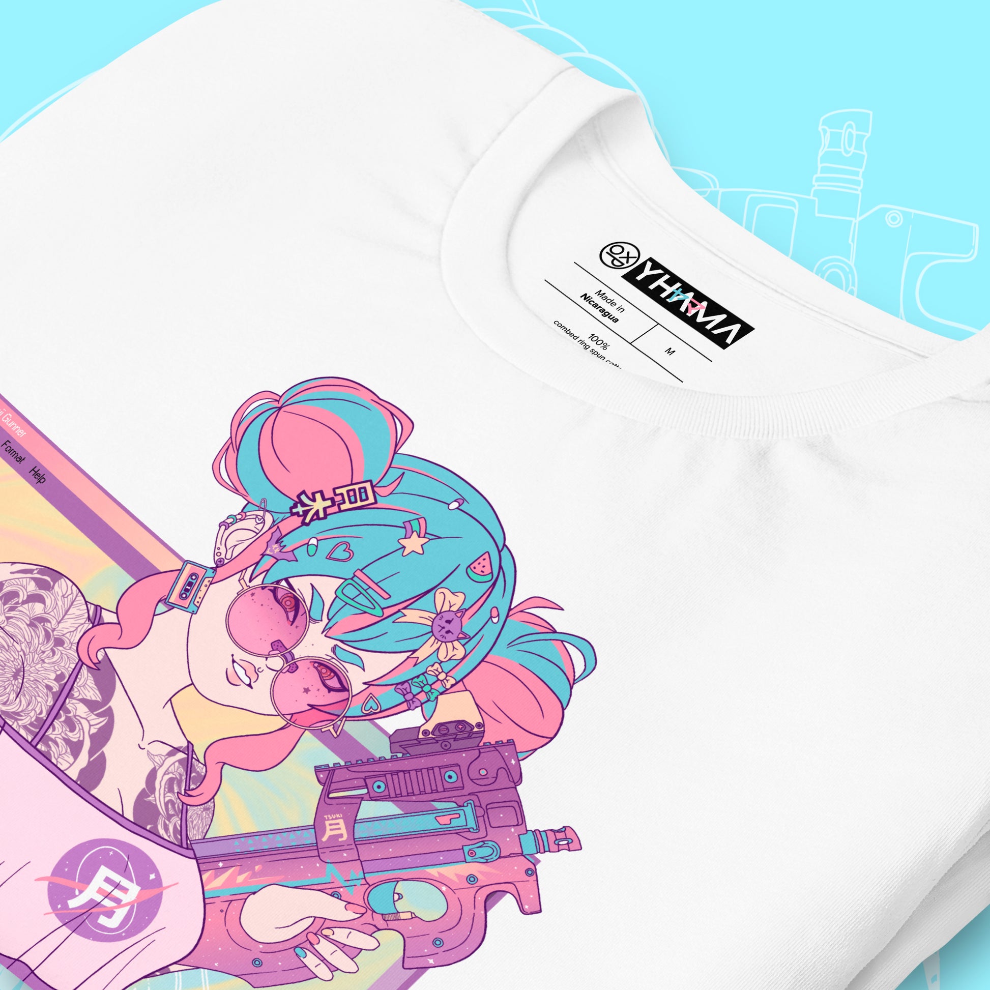 Kawaii Gunner Unisex T-Shirt - Yhama Clothing