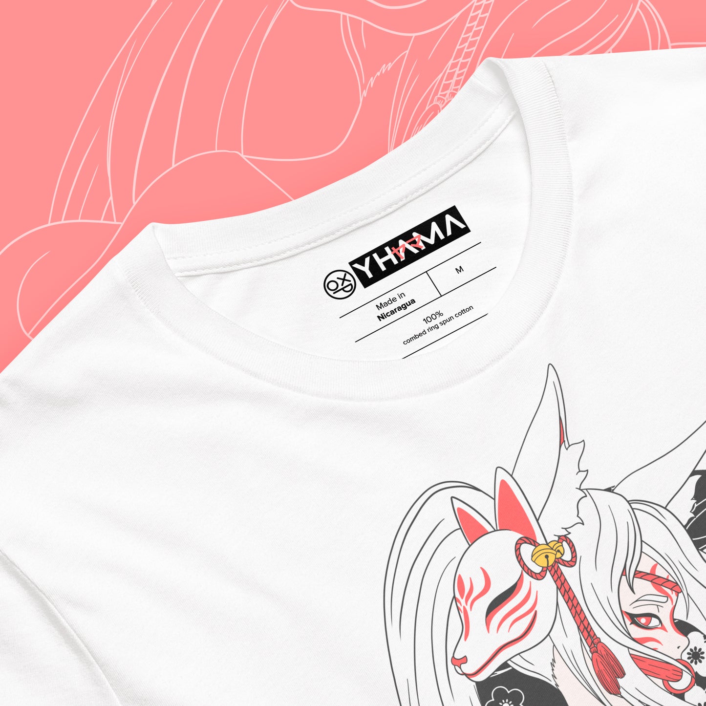 Kitsune Unisex T-Shirt - Yhama Clothing