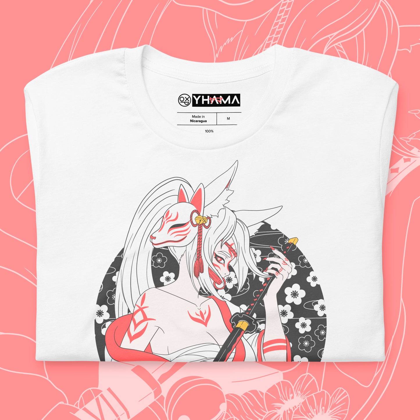 Kitsune Unisex T-Shirt - Yhama Clothing