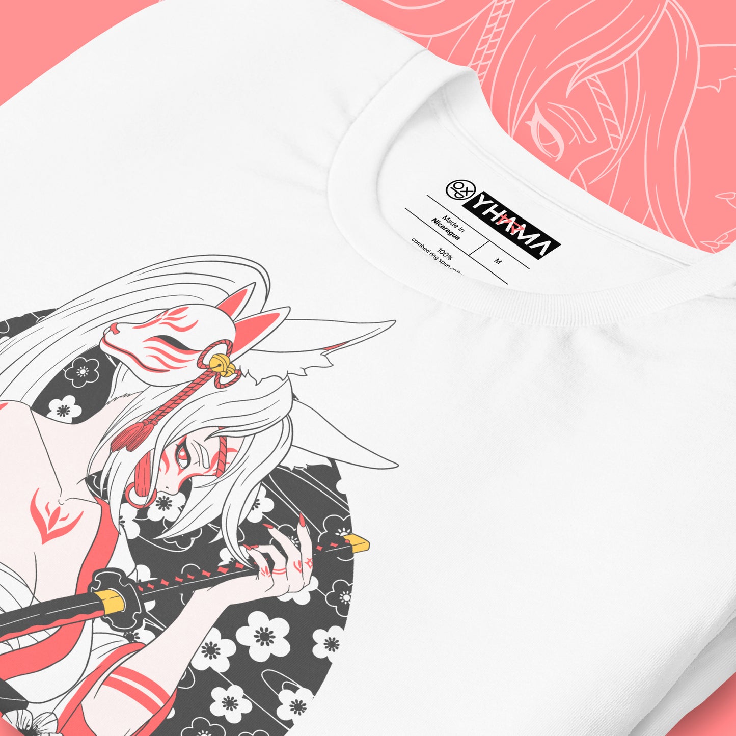 Kitsune Unisex T-Shirt - Yhama Clothing